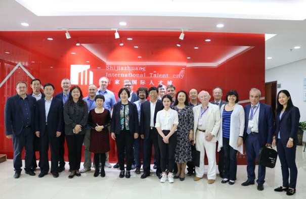 俄羅斯高端專(zhuān)家代表團到石家莊高新區國際人才城參觀(guān)交流